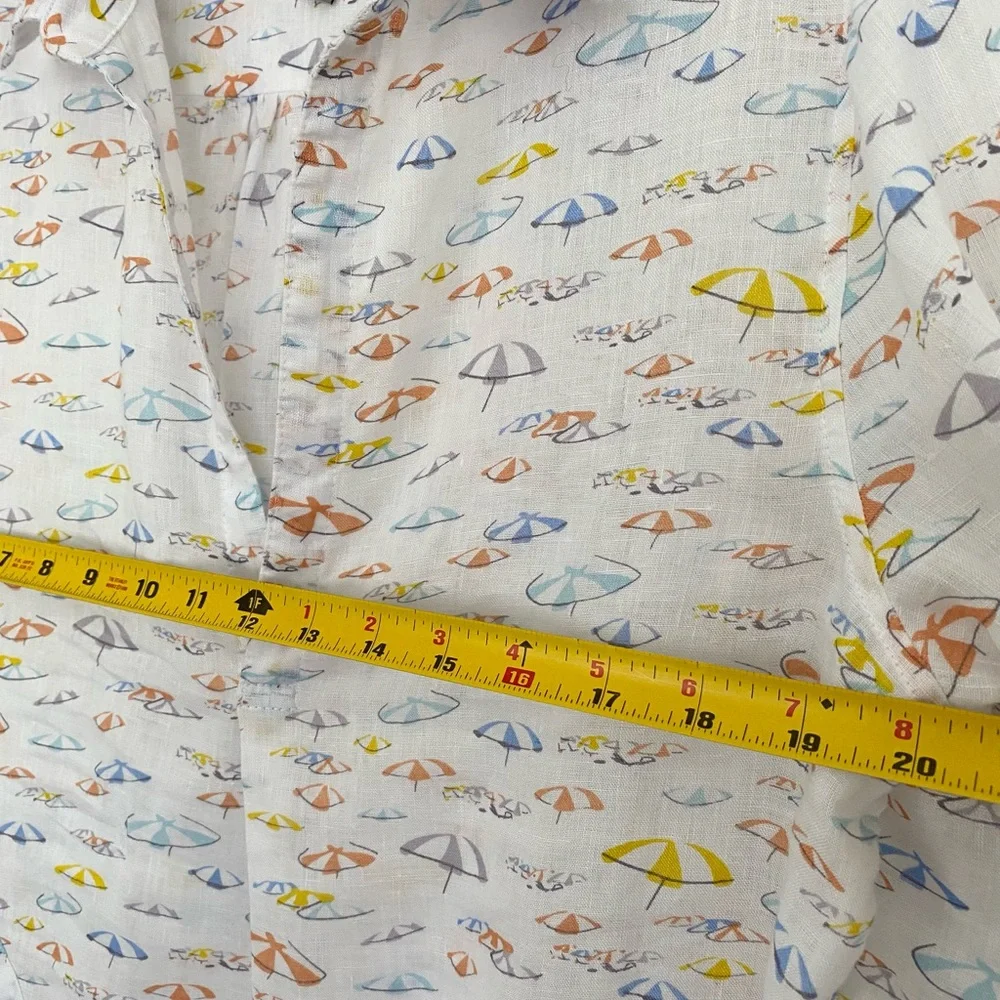Forcynthia 100% Linen Beachwear Size M